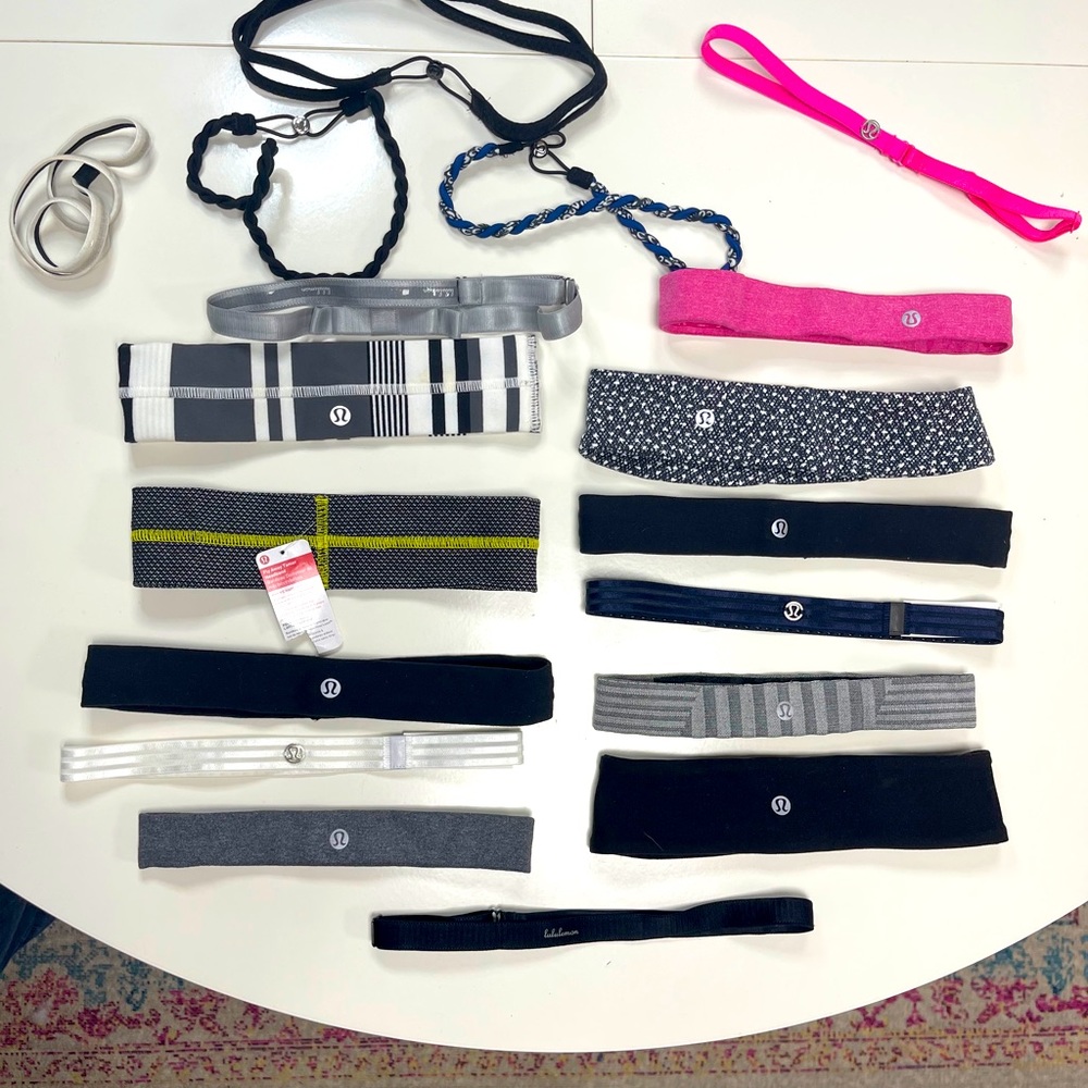 Lululemon headband collection